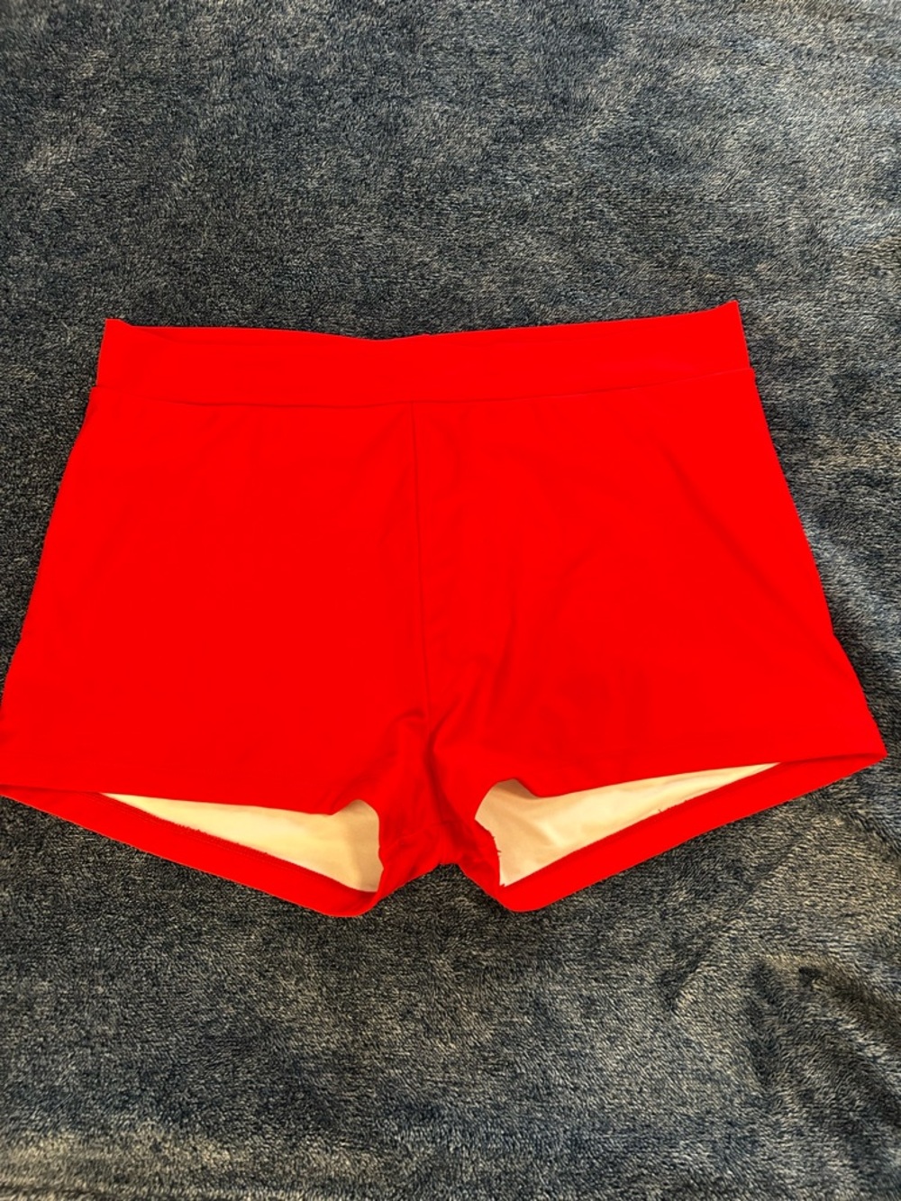 Women’s Red Swim Shorts